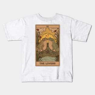 The Lovers - Frogs Tarot Kids T-Shirt